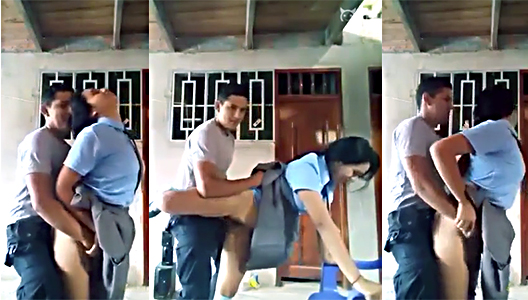 Policía Folla Colegiala Mexicana Después De Clases