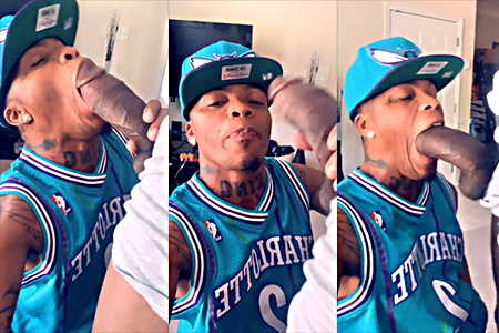 Maricón Muy Viral En Las Redes Chupando Pene Enorme