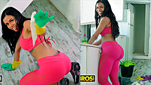 Colombiana Canela Skin Le Ruega Que Rompa Su Culo