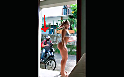 La Puta Grabo Al Delivery Provocando Con Sus Grandes Nalgas