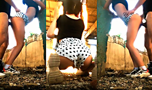 my stepdaughter goes to the construction every day to fuck me