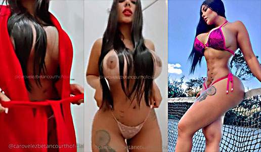 Carolina Betancourth famous on instagram has giant tits and buttocks
