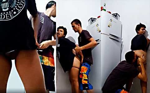 cheating wife having a quick fuck before they discover her