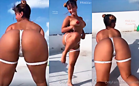 Dominicana Caomi Madalis Parece Que Quiere Un Malo Para Coger Intenso