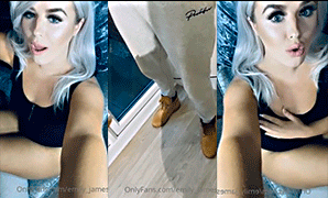 XXX video filtered by emily james with her lover