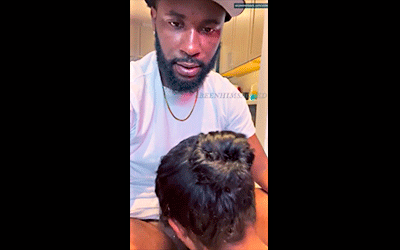 young girl makes him talk too much with a super blowjob