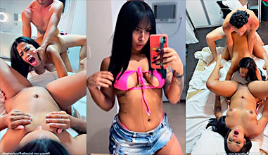 2 Brazilians fulfill their best friend’s fantasy of fucking rich