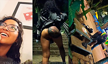 Colombiana Loly Zaky Se Lo Lleva Al Parque Y Echan Un Polvo