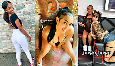 Dominicana Madeline, Rous Salvaje Y Betty, Show Explicito En La Disco
