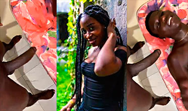 Her black man breaks her pussy and she has little strength to continue