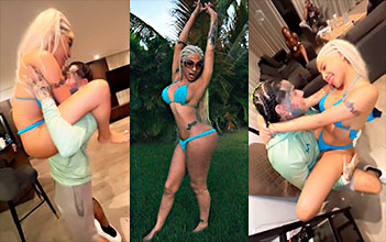 Yailin La Mas Viral Y Tekashi Están Por Coger En El Party Xxx