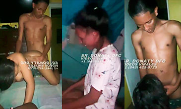 Dominicana Se Queja Singando En Tríos Por La Grabadera Con El Celular