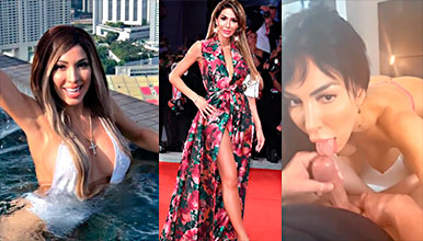 Farrah Abraham porn video giving a good cock sucking