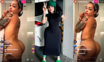 Mami Jordán Lo Hace De Nuevo Sin Importar Que Esta En Un Live