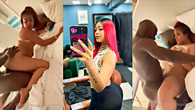 La Bailarina De Santana La China RD Singando Con Un Moreno Intenso