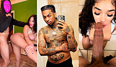 Mr. Devil Diiick fucks her very rich pussy on all fours