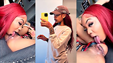 Crazy lesbian Drippin Velvet abusing Tiffany Lannette’s pussy