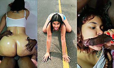 La Banquera Cheila Singando Con Un Negro Que La Hace Sudar Mucho