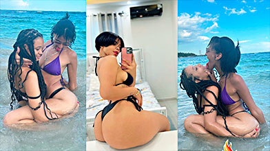 La Hermana De Vitaly Michelle Sánchez Por Singar Con 2 Lesbianas