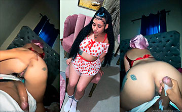 Dominicana Lo Singa Como Veterana Hasta Sacarle Toda La Leche