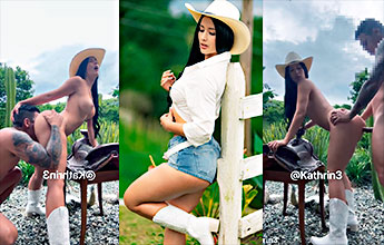 Kathrin3 Follando En Publico Luego De Montar Caballo