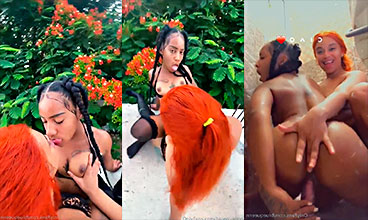 Dominicana De 18 Años Singando Con La Puta Lesbiana Blue Queen