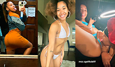 Little Lanayisgreat gets devoured by crazy lesbian Drippin Velvet