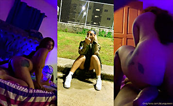 Hay Mamagüevo Dice La Dominicana Blue Queen Con Esa Polla Curva