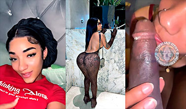 Rosmailin Wa Tragándose Un Enorme Pene Negro