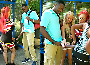 Cuckold husband escapes after seeing the black man’s cock on WhatsApp