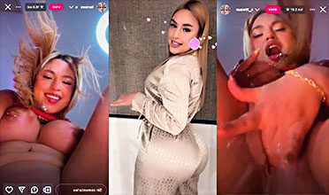 Oh Hijo De Puta Que Rico Dice Laura Mendoza Masturbándose En Tiktok