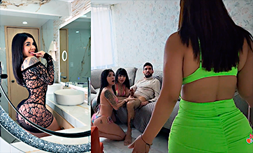 La Infiel Mei Cornejo Pilla A Barbara Salas Y Una Amiga Chupando Polla