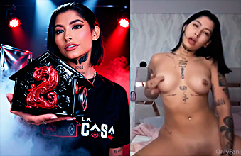 SoyValka – De La Casa De Alofoke 2 Masturbándose Con Un Vibrador