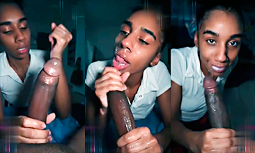 She is 18 years old and a nymphomaniac for oral sex.