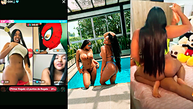 Las Hermanas Gemelas Hace Un Live En Tiktok Con Spider-Man