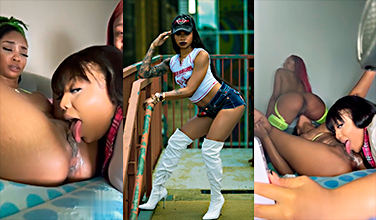 Renity Love with 2 very hot and intense lesbians