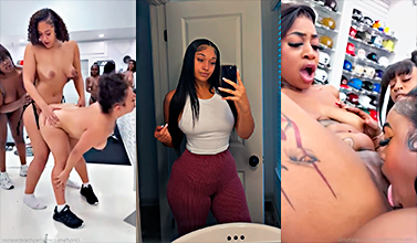 WTF, 7 lesbians have great sex inside a public store