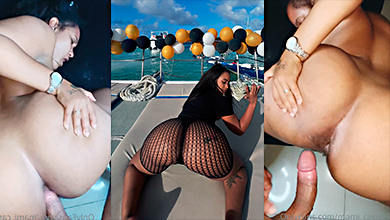 Dominicana Se Deja Dar Por El Culo, Y Ella Dice Que Se Siente Rico