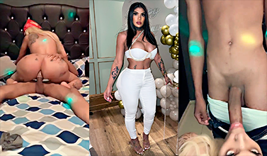 Papi El Condón Se Va Salir Espera Dice El Trans, Singando Por El Culo