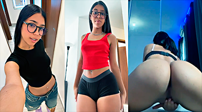 Flaca Dominicana Ashley Enojada Porque están Filtrando Sus Video Porno
