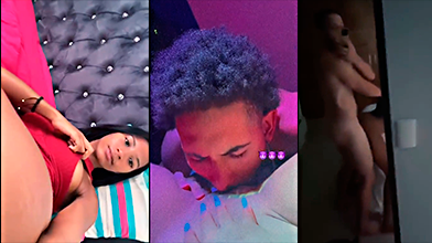 Dominicana Estefany Aguantando Pila De Ñema