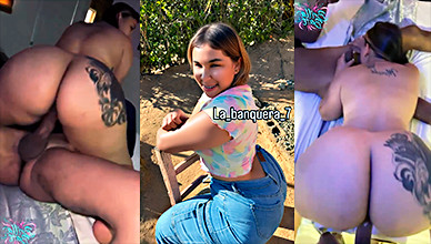 La Banquera Forma Un Trio Bien Caliente Con 2 Amigos