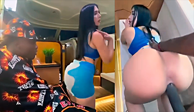 Valerie enduring Louie Smalls’ enormous cock on a yacht