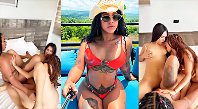 3 Dominicanas Gritan Como Nunca Sacándose La Leche