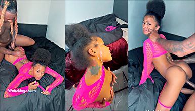 18-year-old slut pees a lot with that cock