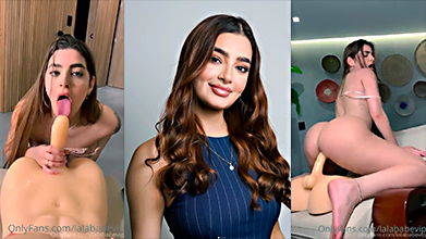 Planeta Alofoke – Participante Laura Sahar Follando Con Un Consolador