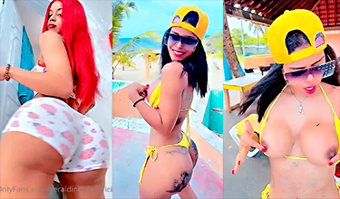 Dominicana Yeraldin Con Una Enorme Calentura En Todo Su Cuerpo
